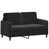 100 % polyester noir est en rupture de stock