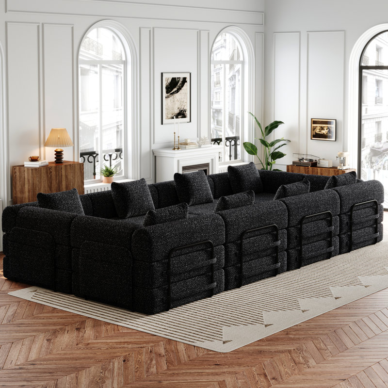 Lit convertible de 8 pouces avec tissu respirant, bords renforcés, rembourrage en chenille pour le jeu, rangement latéral, chambre à coucher