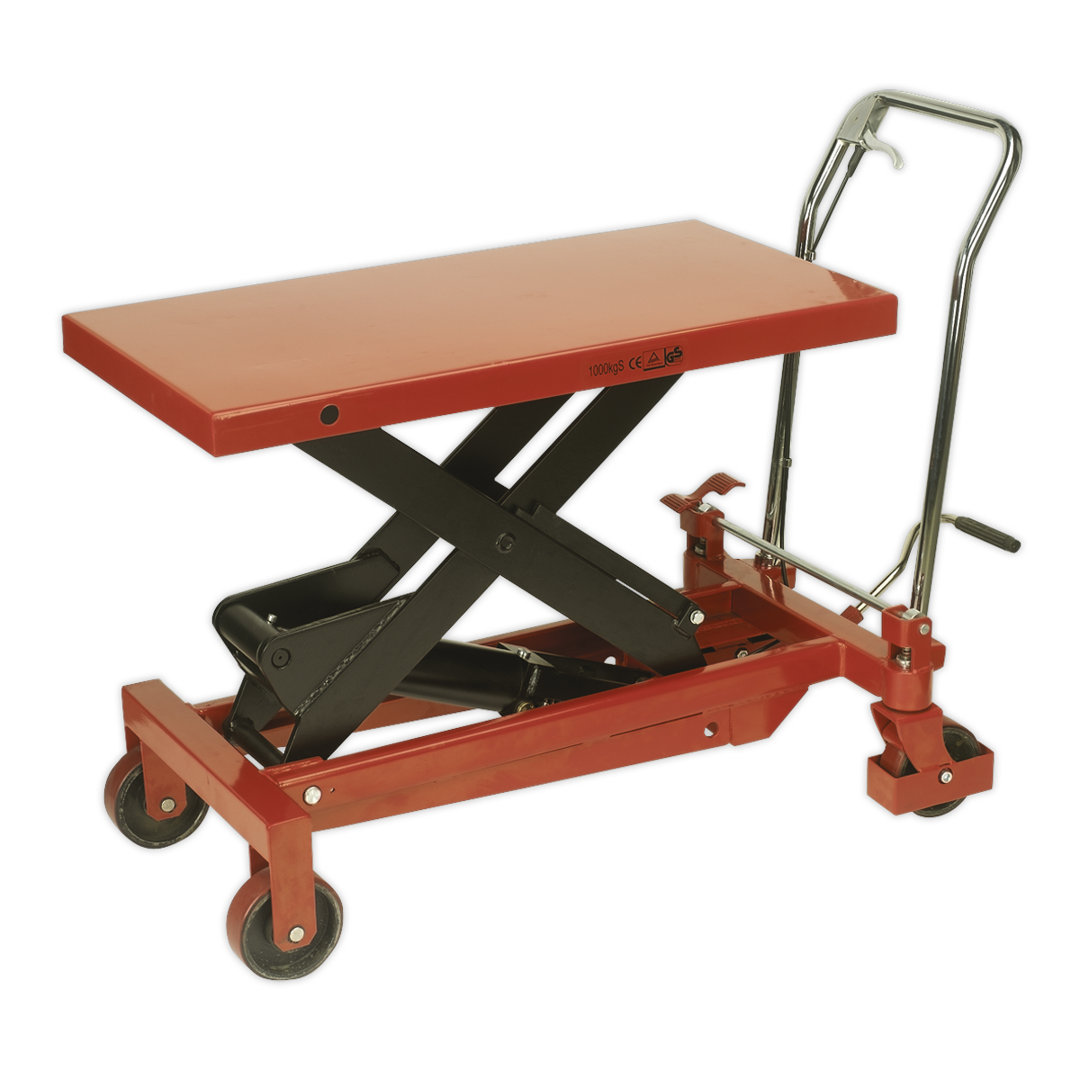 Ismene 45cm H x 117cm W x 63cm D 1000kg Hydraulic Platform Trolley