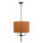 Secret Agent 3-Light Shaded Drum Pendant-1663747641-1663747640
