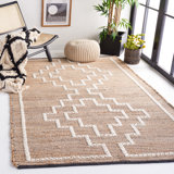 Adriyel Natural Fiber 375 Area Rug In Natural / Ivory