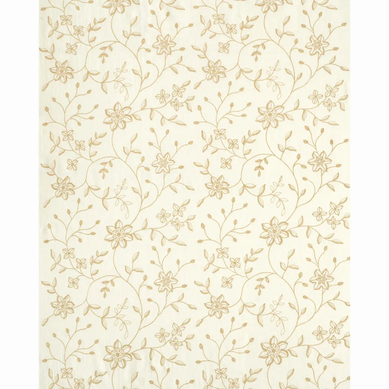 Georgia Linen Embroidery Fabric, Sand