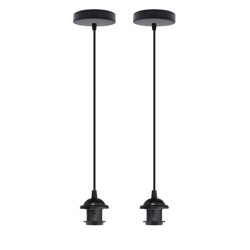 Germanos 2 - Light Single Pendant, Black, No