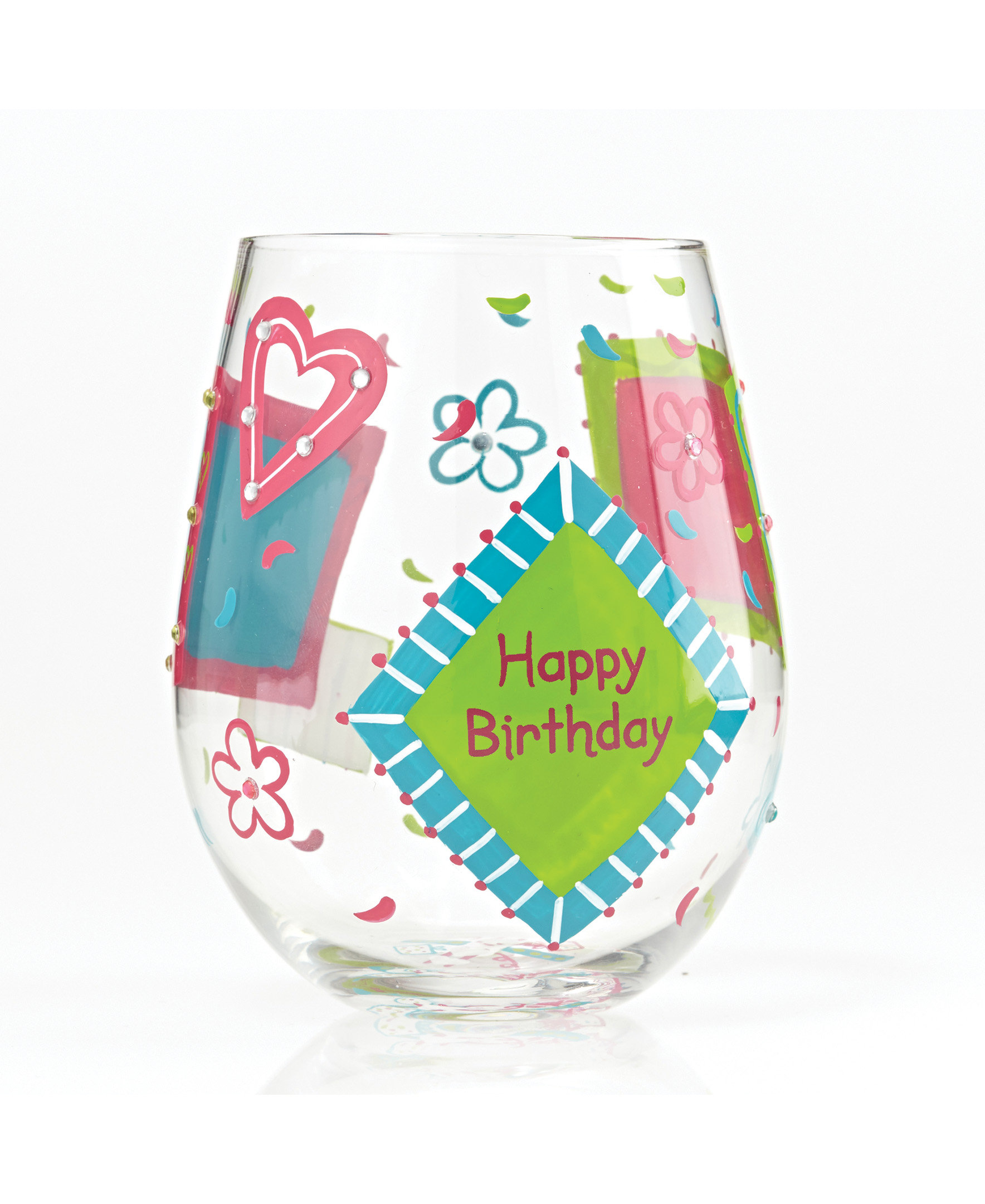 Carolina Girl Wine Glass by Lolita from Enesco