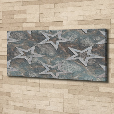 Stone Stars - No Frame Print on Canvas