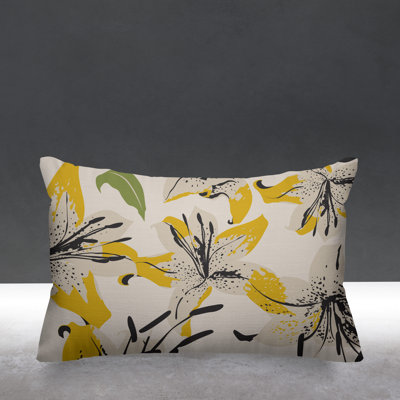 Outdoor Rectangular Pillow Cover & Insert