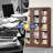 Kizzi 31.5'' Wide 5 - Shelf Metal Storage Cabinets-228663524