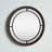 Ellis Engineered Wood Round Mirror-456348977