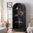 Modern Minimalist Black Display Cabinet