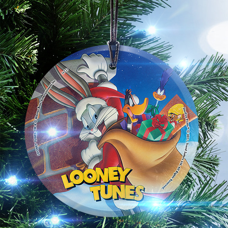 Décoration de père noël xmas looney
