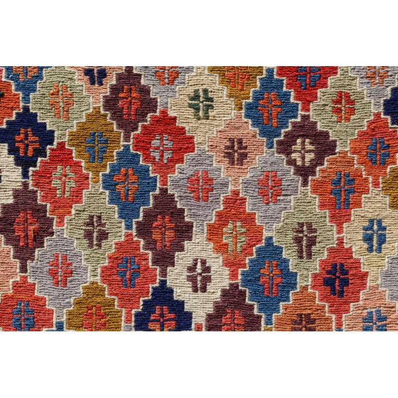 Pattern Rug Background by AndreyCherkasov - Wrapped Canvas Print, 81cm H x 122cm W x 3.8cm D
