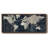 Old World Map- Framed Canvas-624329933