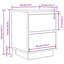 Darlisha 38cm W Manufactured Wood Bedside Table-1394420417-1376645649