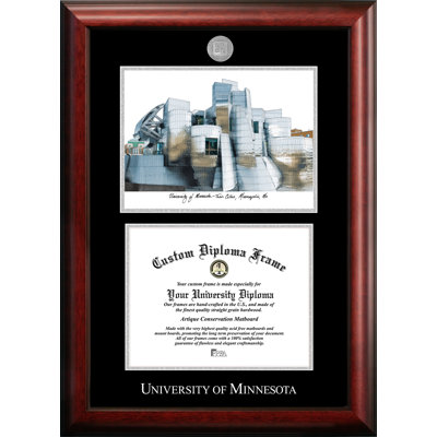 Westcliffe University of Minnesota Diploma Picture Frame