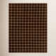  Form Hand Tufted Wool Geometric Brown Area Rug