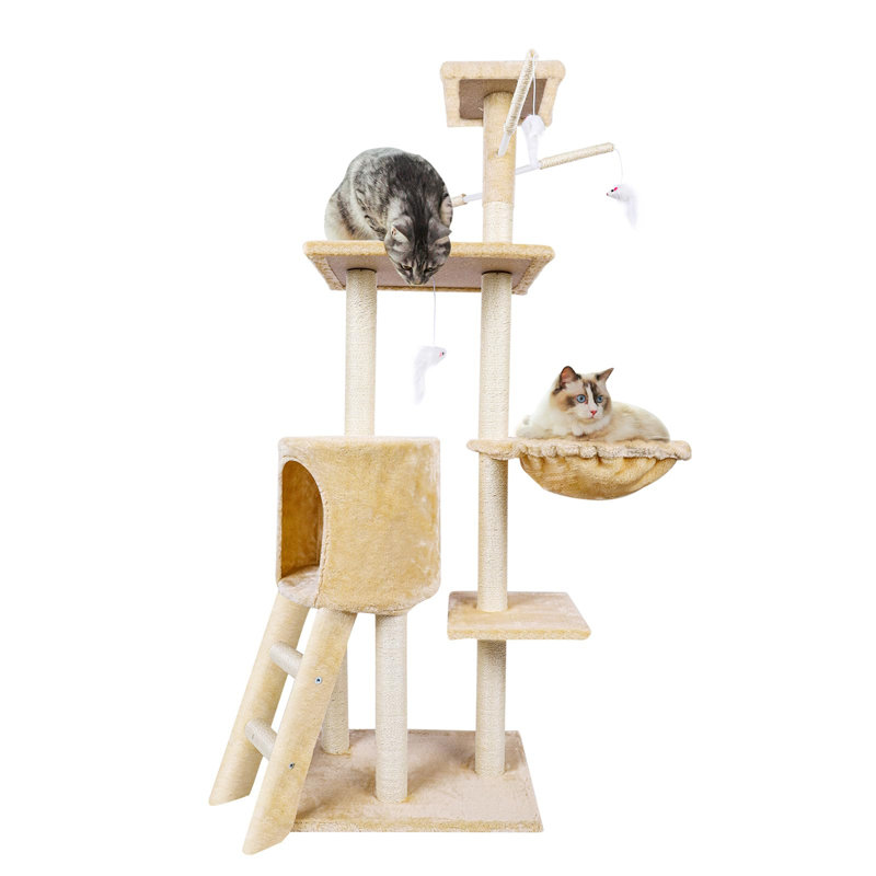 Maubray 138cm H Cat Tree