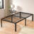 Lawrenceville 18" High Profile Steel Platform Bed, Heavy Duty, Space Underbed, No Box Spring Needed-422346941