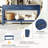 59" Wide 3 - Drawer Credenza Office Storage Cabinet-6148069