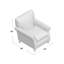 Fauteuil inclinable manuel 35 po-1999920978