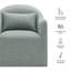 Fauteuil d'appoint rayé bleu spa Gaddis