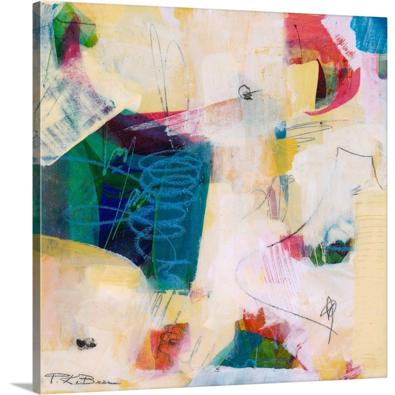«Oide 2» par Pamela K. Beer - reproduction d'art sur toile, Toile tendue, H 12 po x l 12 po x P 1,25 po