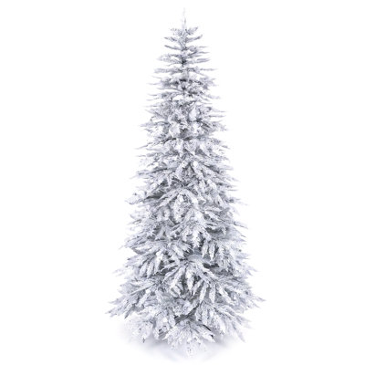 Arbre de Noël cyprès enneigé 6 pi.