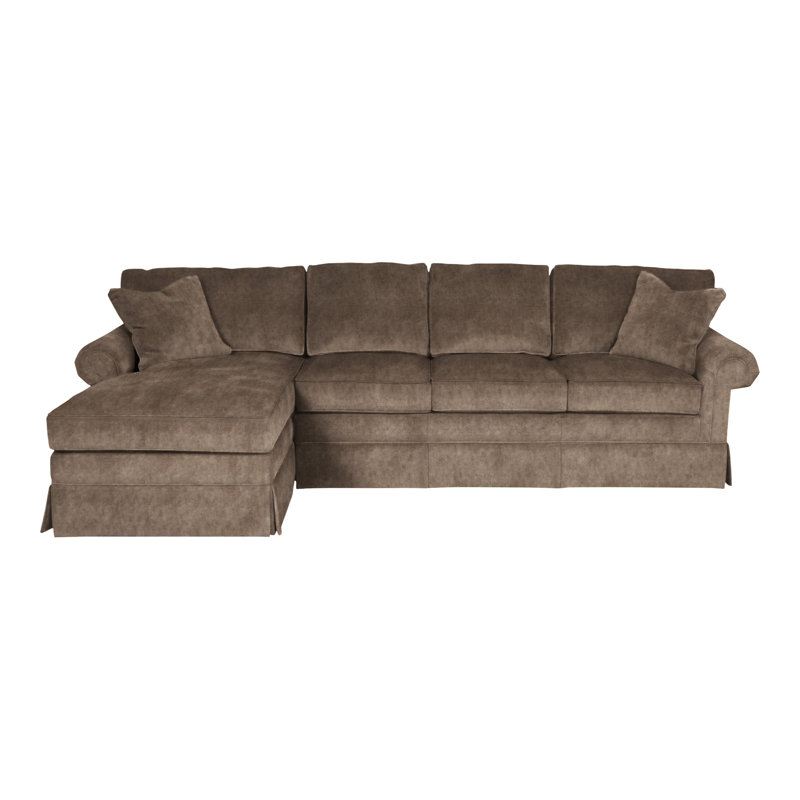 Main Street Chaise Sectional, Nadia Earth