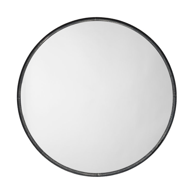 Refined Mirror, Large, Black