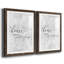 Une maison - ensemble de 2 reproductions d'art textuel-1092425762-1092425823-1092425764