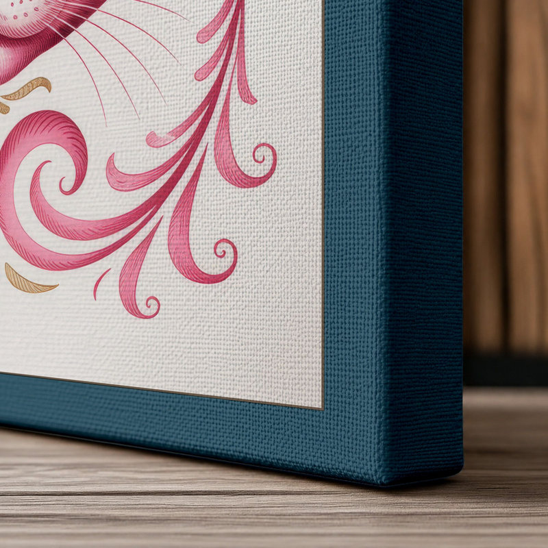 Print, 18x12 - 45.7 x 30.5 cm, Teal Border