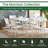 Darrach 6 - Person Patio Dining Set with Rectangular Table