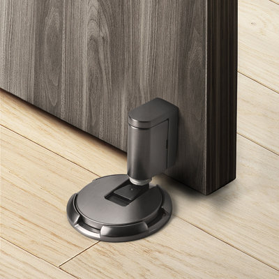 Butoir de porte coupe-vent en laiton
