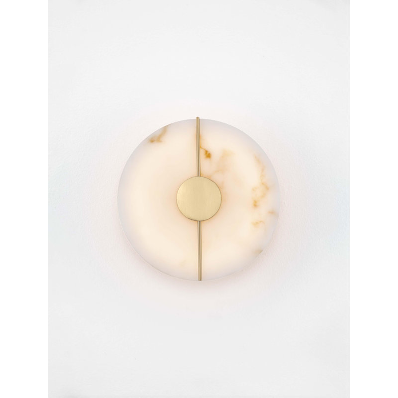 Steel & aluminium & marble wallchiere