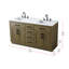 Meuble-lavabo double 60 po Ahner-2068009241