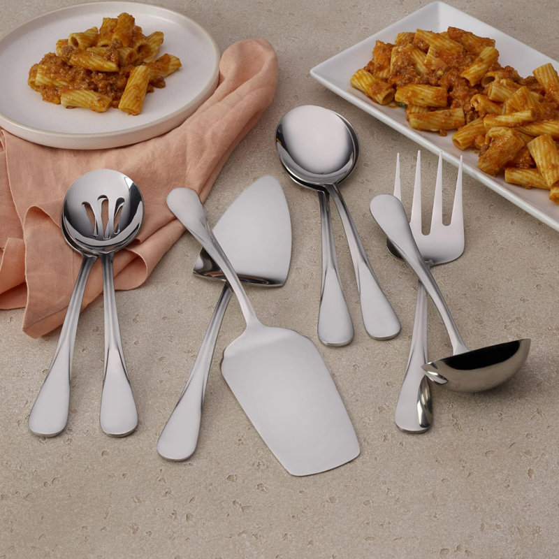 8-Piece Stainless Steel Serving Set