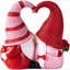 Figurines de gnome de 5,4 po de la Saint-Valentin - Tomtes suédoises en résine