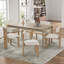 Chaise d'appoint rembourrée (ensemble de 2)-327110585