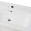 Meuble-lavabo mural polyvalent avec rangement spacieux et design moderne