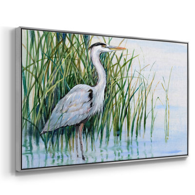 " Heron In The Marsh I "