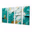 Karter - Ensemble de 4 décorations murales abstraites-106423662