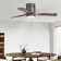 42.5" 3 - Blade Dimmable LED Light Standard Ceiling Fan with Remote Control and Light Kit Included