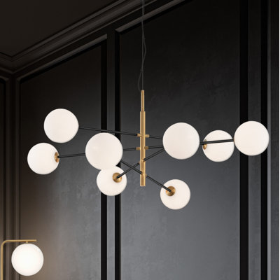  8-Light Sputnik Chandelier