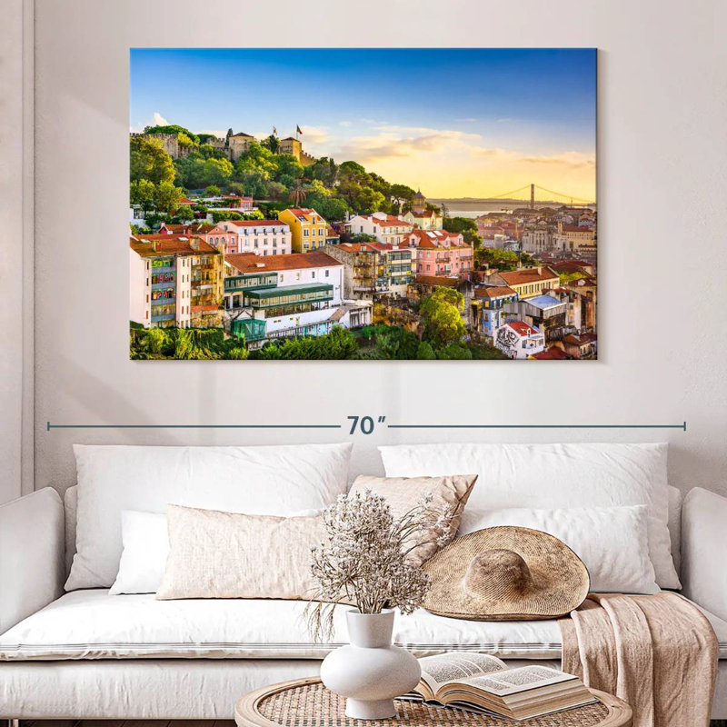 Kavia Lisbon Skyline, 34" H x 51" W