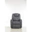 Fauteuil inclinable électrique en cuir Vegan-1331762259