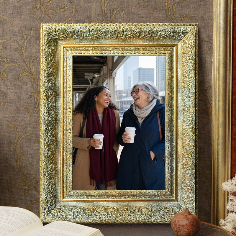 Cadre 3 pièces or antique 8 "x 10" avec affichage horizontal ou vertical, 8" x 10", 3, Antique Gold