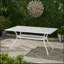 Table de salle à manger extérieure Phoenix avec treillis complexe et fabrication en fonte d'aluminium durable-1540748455