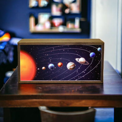 Rou Night Light Solar System 15" LED Sign