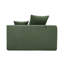 Chaise longue rembourrée en velours côtelé Osterhus-358744582