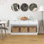  Console à 3 tiroirs Chaunta P 15,75 po x l 60,25 po x H 32 po-367033289