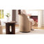 Chaise pivotante en velours Modern-706056408